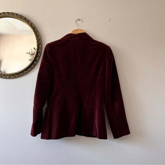 VINTAGE-90s | Velvet Blazer By Frankly Speaking - Picture 2 of 4